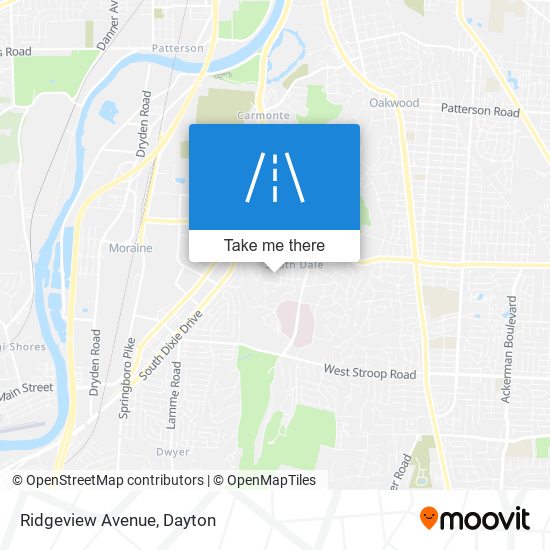 Ridgeview Avenue map