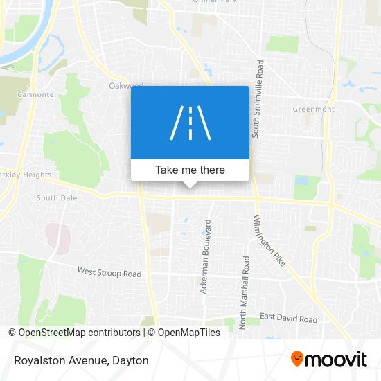 Royalston Avenue map