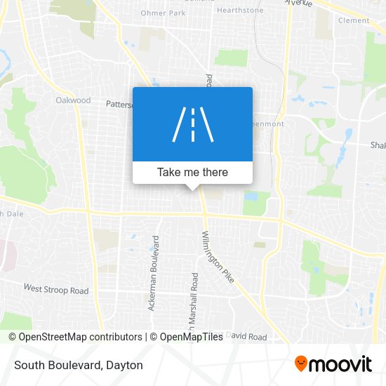 Mapa de South Boulevard