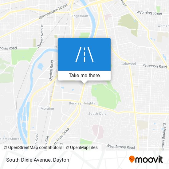 Mapa de South Dixie Avenue