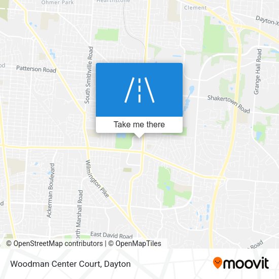 Woodman Center Court map