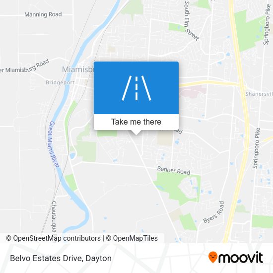 Belvo Estates Drive map
