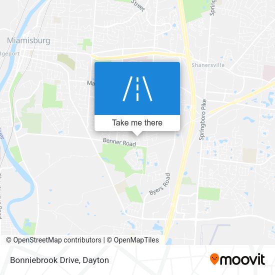 Mapa de Bonniebrook Drive