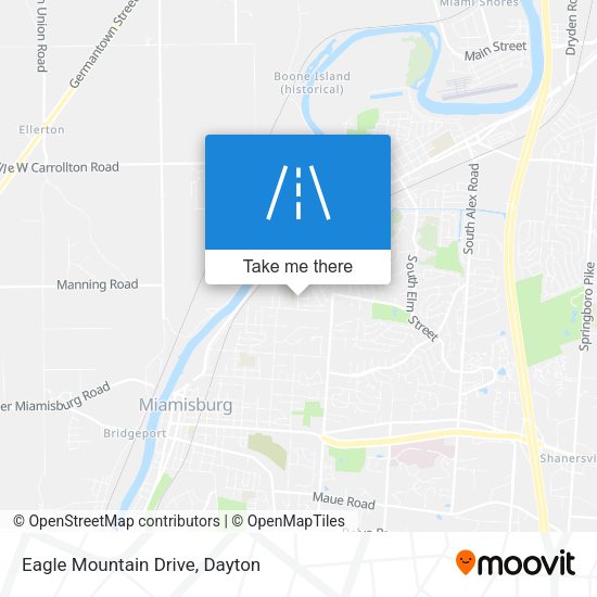 Eagle Mountain Drive map