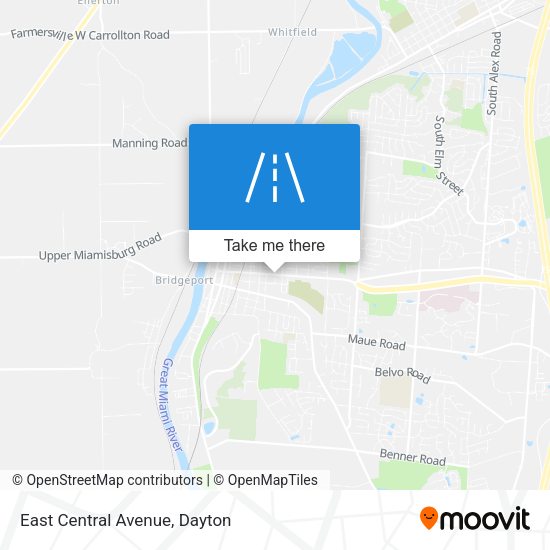 East Central Avenue map