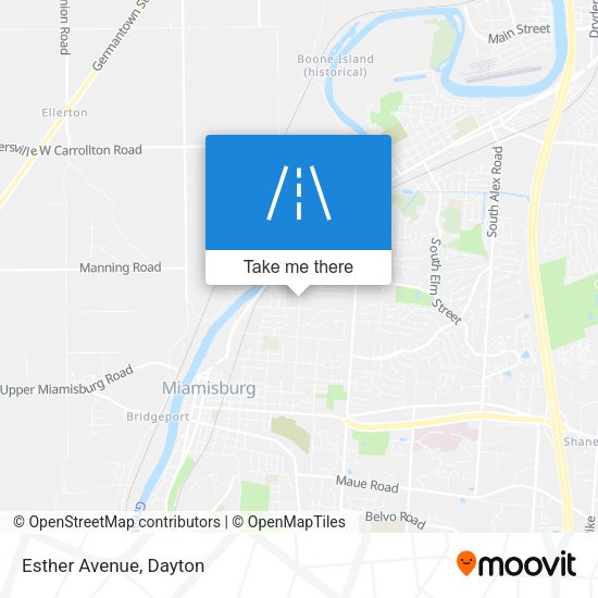 Mapa de Esther Avenue