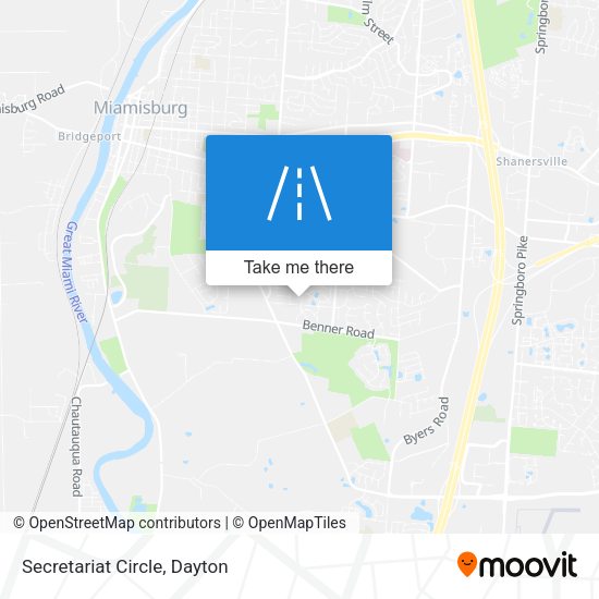 Mapa de Secretariat Circle