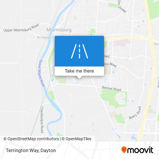 Terrington Way map