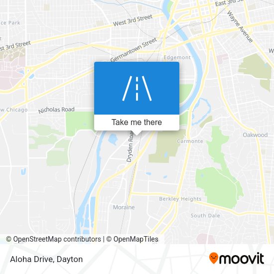 Mapa de Aloha Drive