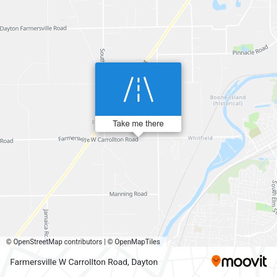 Mapa de Farmersville W Carrollton Road