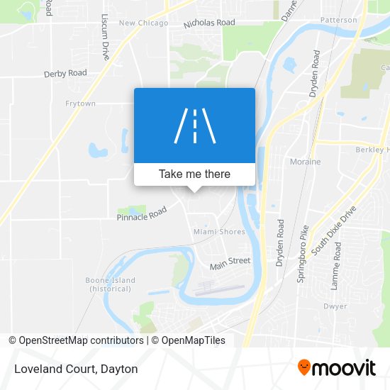 Mapa de Loveland Court