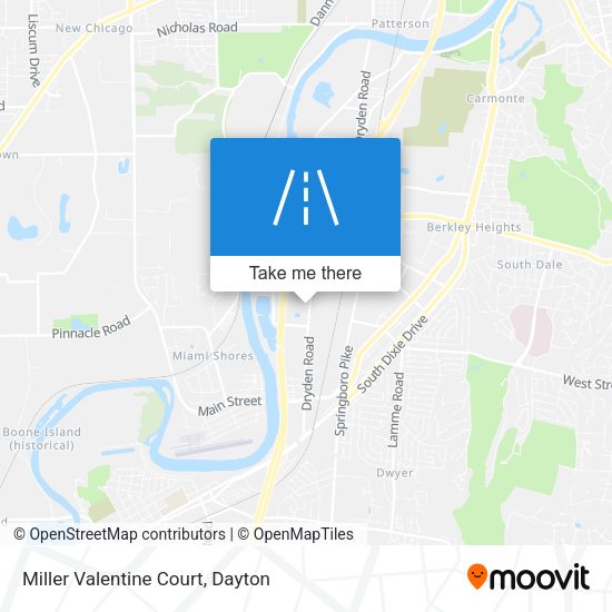 Miller Valentine Court map