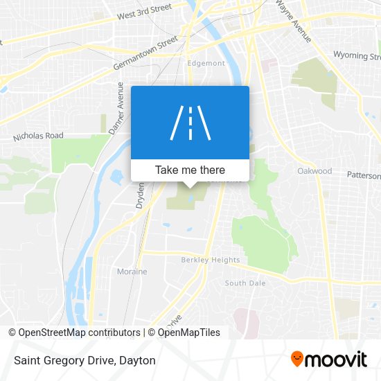 Saint Gregory Drive map