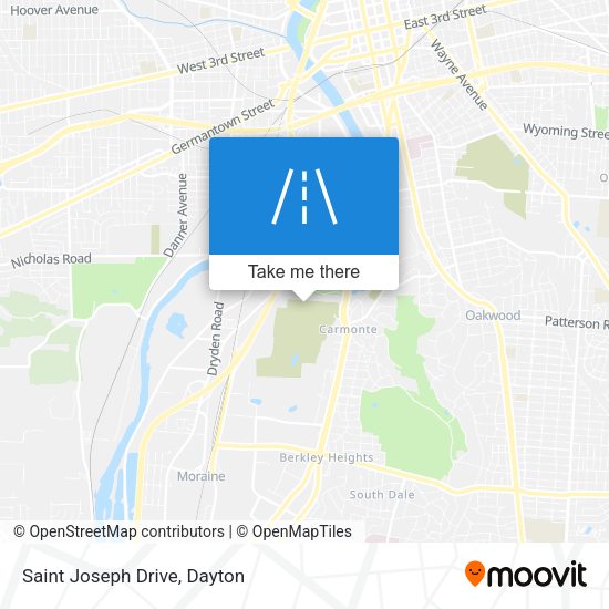Mapa de Saint Joseph Drive