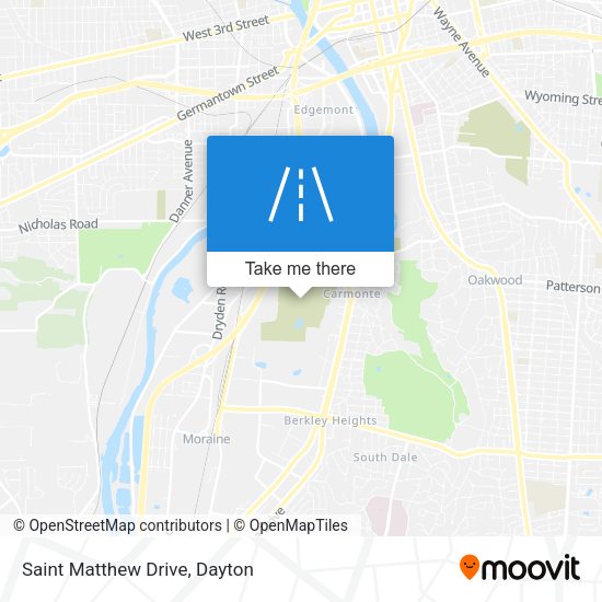 Saint Matthew Drive map