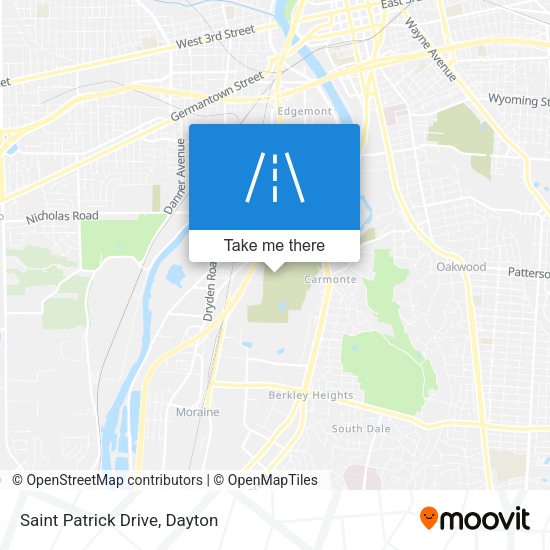 Saint Patrick Drive map