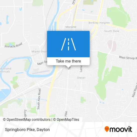 Springboro Pike map