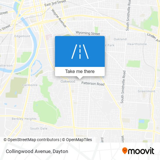 Collingwood Avenue map