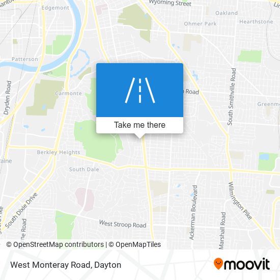 Mapa de West Monteray Road