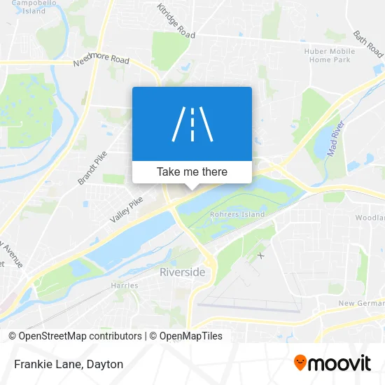 Frankie Lane map
