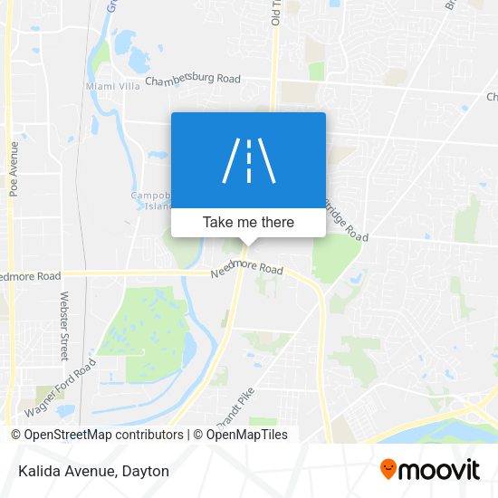 Mapa de Kalida Avenue