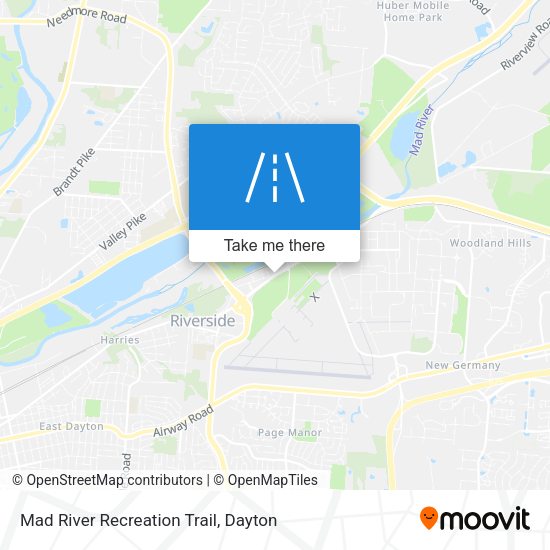 Mad River Recreation Trail map
