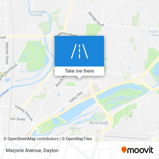 Mapa de Marjorie Avenue