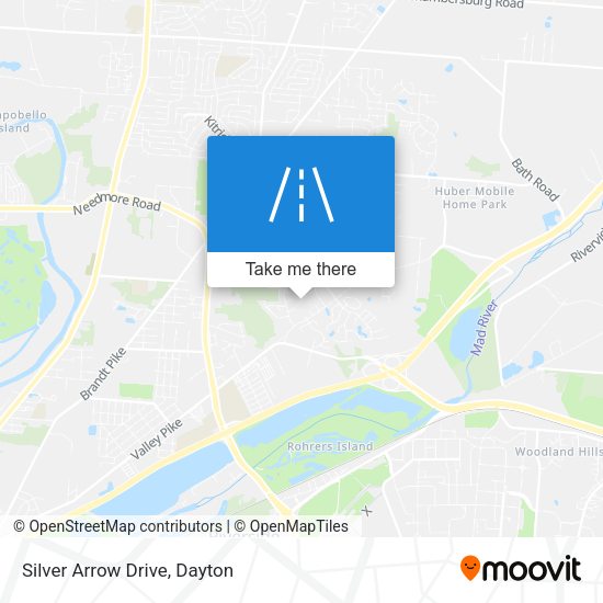 Mapa de Silver Arrow Drive
