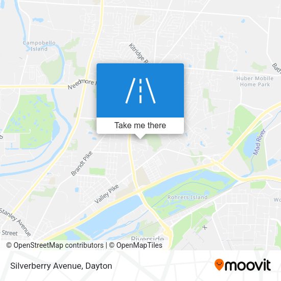 Mapa de Silverberry Avenue