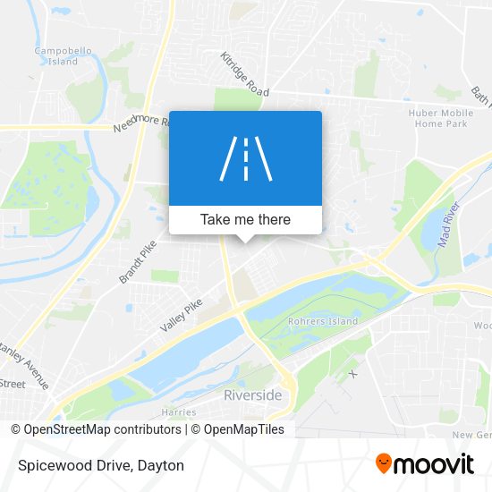 Spicewood Drive map