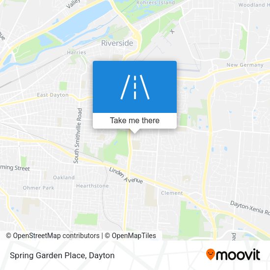 Spring Garden Place map