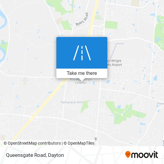 Mapa de Queensgate Road