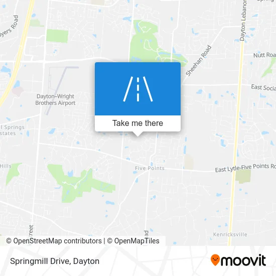 Springmill Drive map