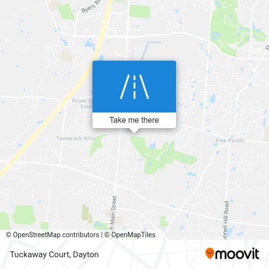 Mapa de Tuckaway Court