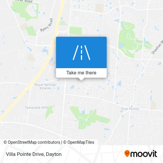 Mapa de Villa Pointe Drive