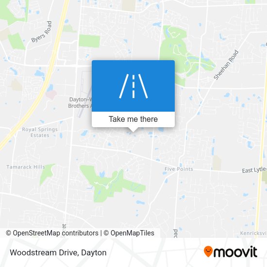 Mapa de Woodstream Drive
