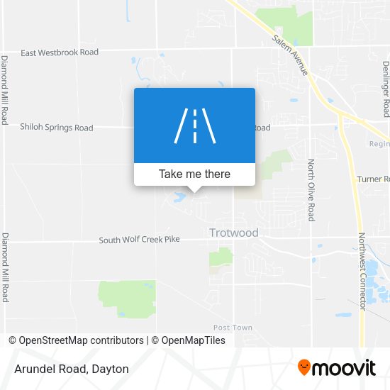 Mapa de Arundel Road