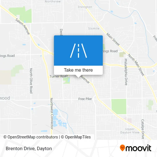 Brenton Drive map