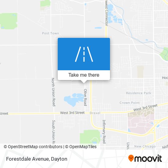 Forestdale Avenue map