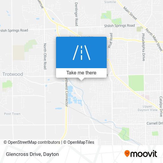 Mapa de Glencross Drive