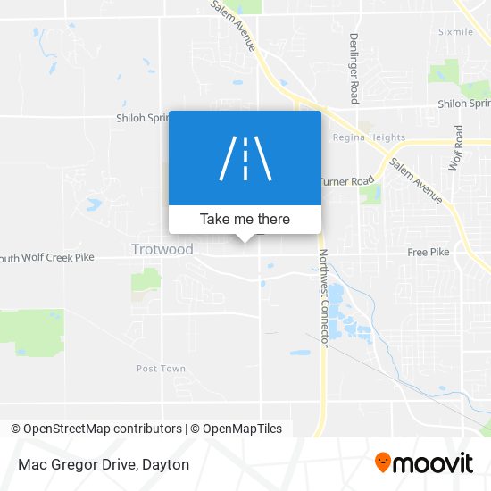 Mac Gregor Drive map