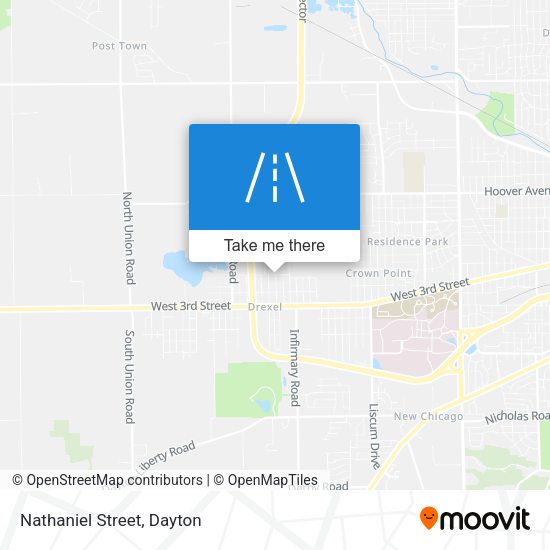 Mapa de Nathaniel Street