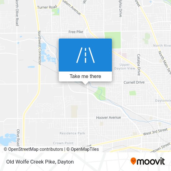 Mapa de Old Wolfe Creek Pike