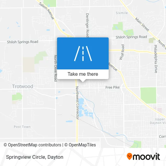 Springview Circle map
