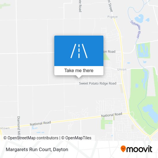 Margarets Run Court map