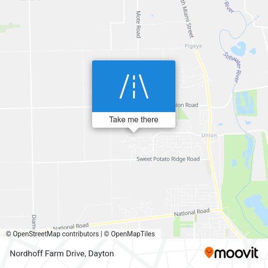 Nordhoff Farm Drive map