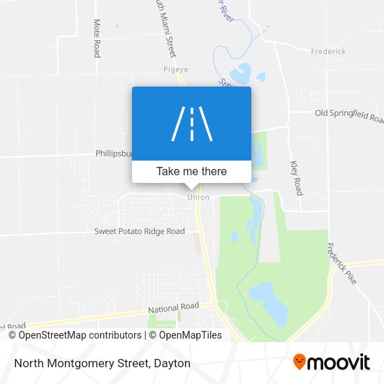 Mapa de North Montgomery Street