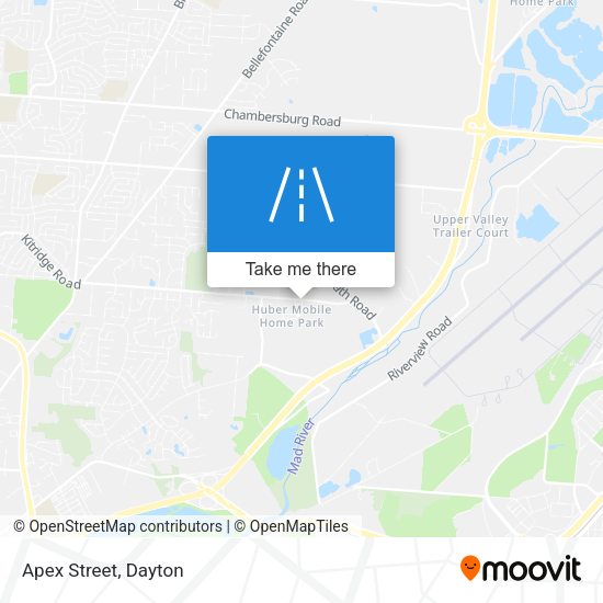 Mapa de Apex Street