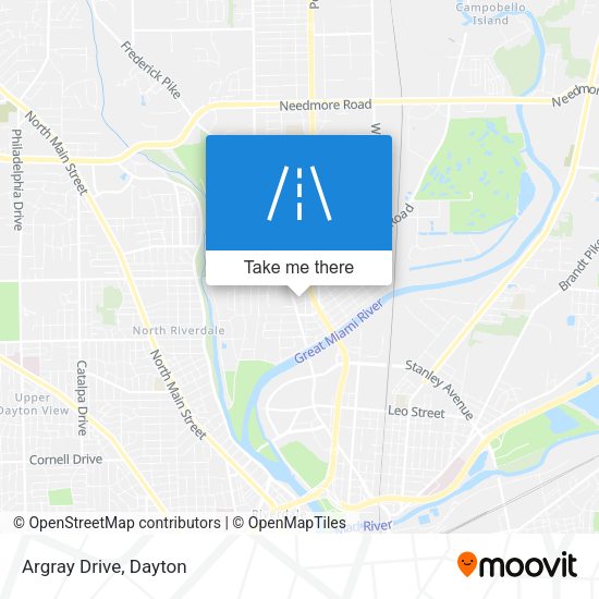 Mapa de Argray Drive