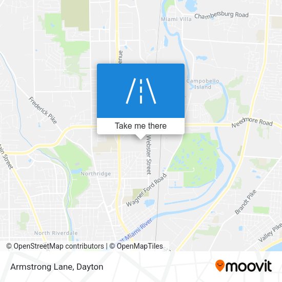 Mapa de Armstrong Lane